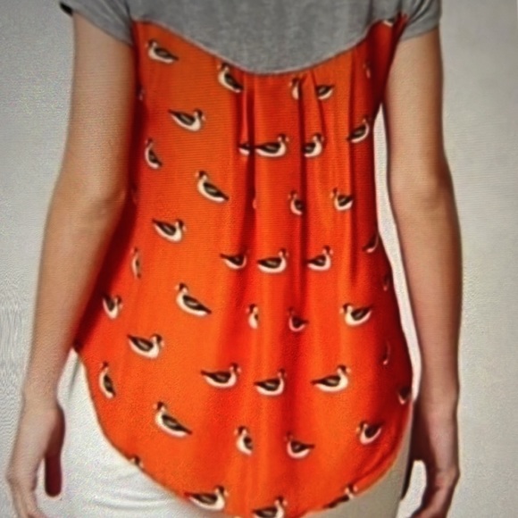 “Porridge” duck print top - Picture 2 of 9